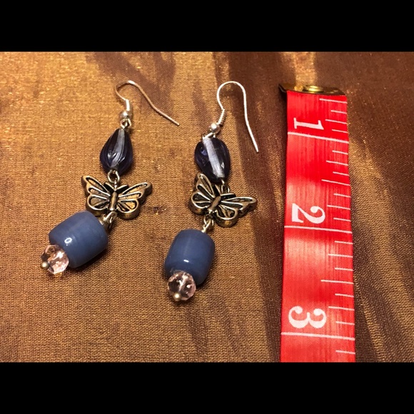 Butterfly earrings - Picture 3 of 3